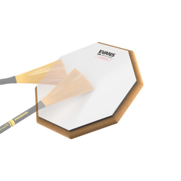 Pad d'entraînement RealFeel Attacktile, 10 pouces - Evans