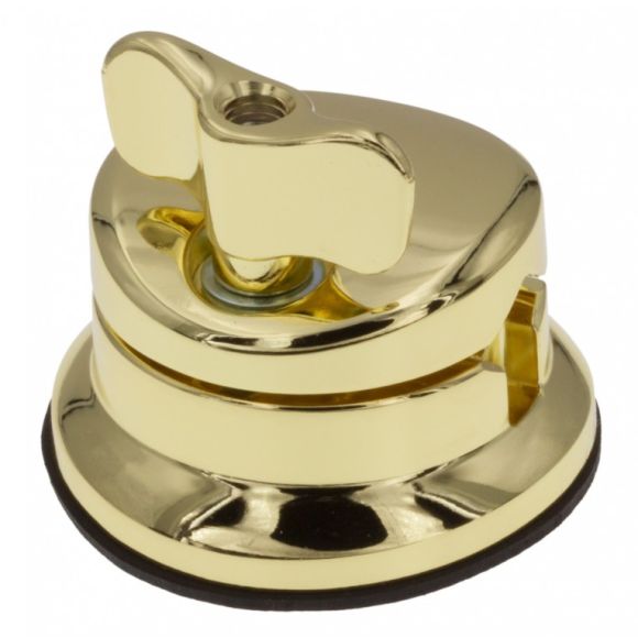 Coquille Ronde Deluxe Support Tom / Tom Basse Doré 50mm (x1) - Sparedrum