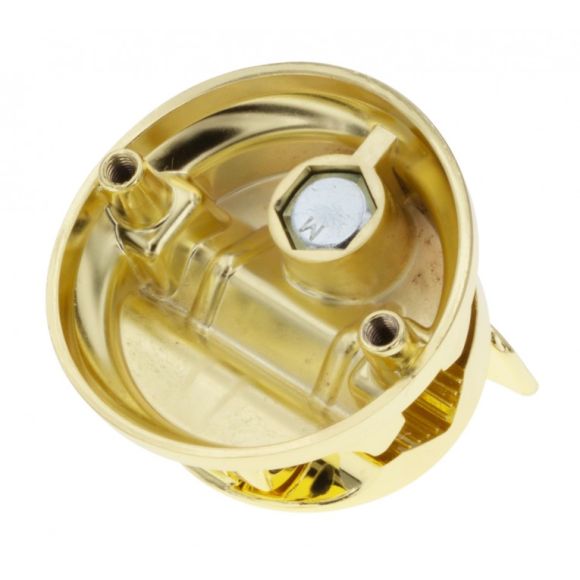 Coquille Ronde Deluxe Support Tom / Tom Basse Doré 50mm (x1) - Sparedrum