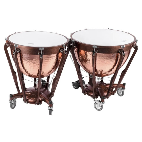 Jeu de 2 timbales "Professionnal cuivre martelé" 26" et 29" - Ludwig