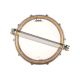 Caisse claire de concert laiton martelé 14 x 5" - Ludwig