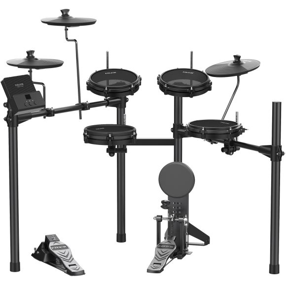 Batterie électronique 4 fûts - 3 cymbales - Nux