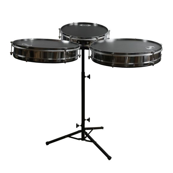 Stand avec 3 surdos compacts (18'', 20'' et 22'') - Contemporanea