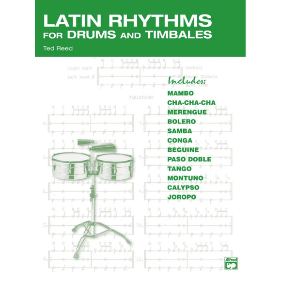 REED Ted : Latin rythms for drum and timbalès