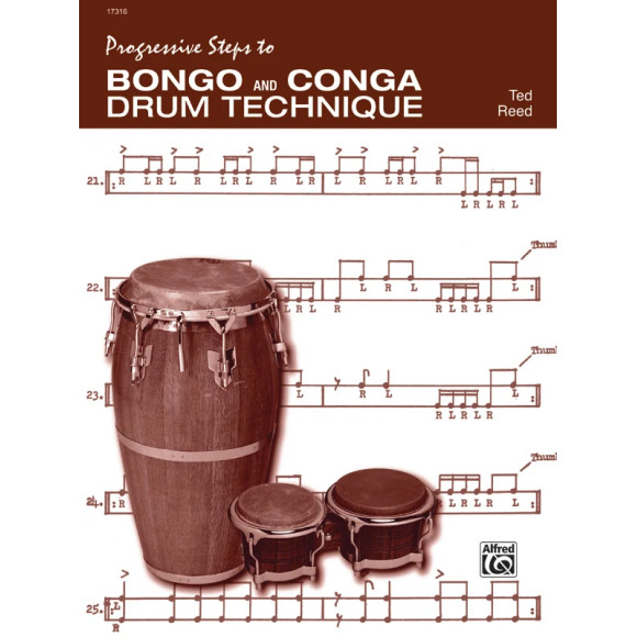 REED Ted : Bongos and Congas drum technique