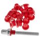 Rondelles nylon pour tirants - Rouge (x20) - Sparedrum