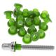 Rondelles nylon pour tirants - Vert (x20) - Sparedrum