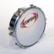 Tamborim 6'' metal chrome - 12 tir.