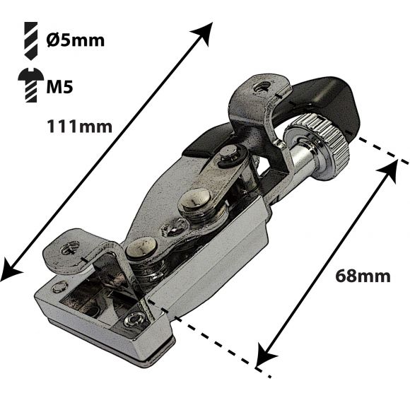 Déclencheur Timbre Caisse Claire 68mm